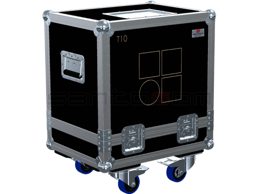 Santosom Cabinet Flight Case, 2x D&B T10