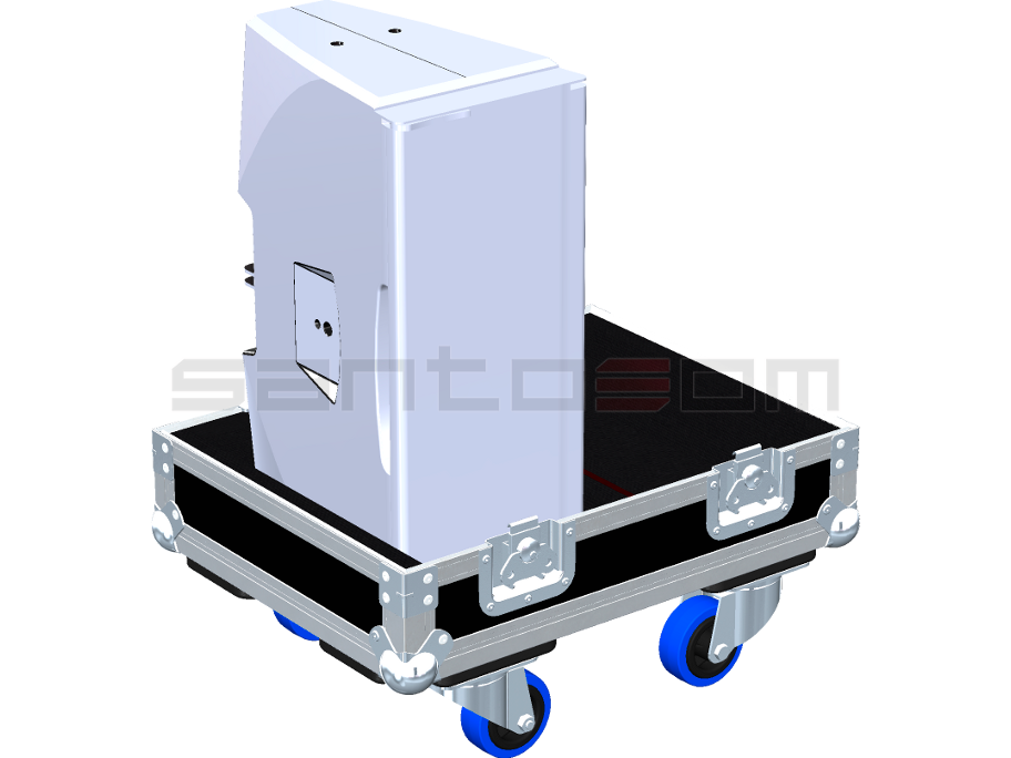 Santosom Cabinet Flight Case, 2x D&B T10