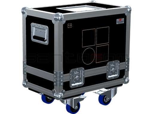 Santosom Cabinet Flight Case, 2x D&B E8