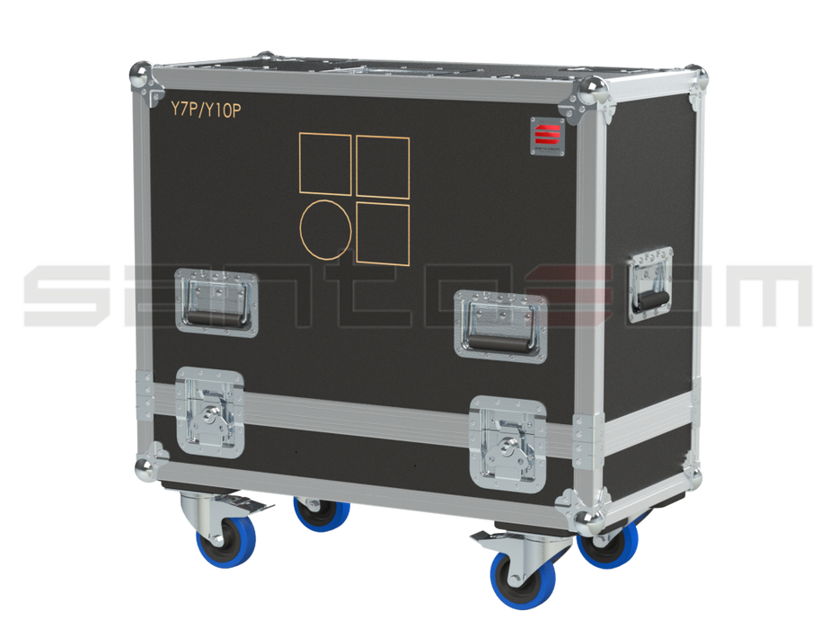 Santosom Cabinet Flight case PRO, 2x D&B Y7P/Y10P