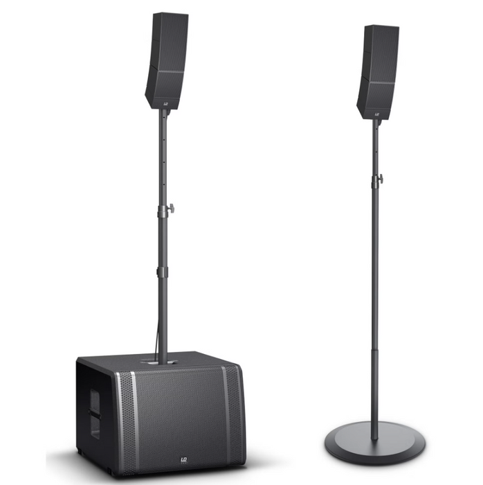 SANTOSOM Cabinet Flight case PRO, 1x LD Systems Curv 500TS