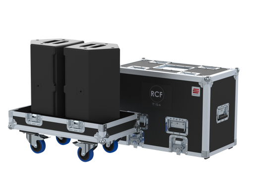 SANTOSOM MONITOR Flight case PRO, 2x RCF TT 10-A