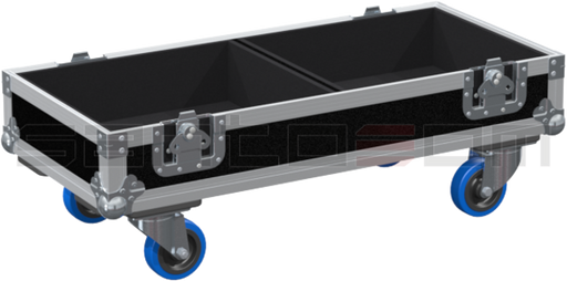Santosom Cabinet Flight case PRO, 2x JBL PRX712