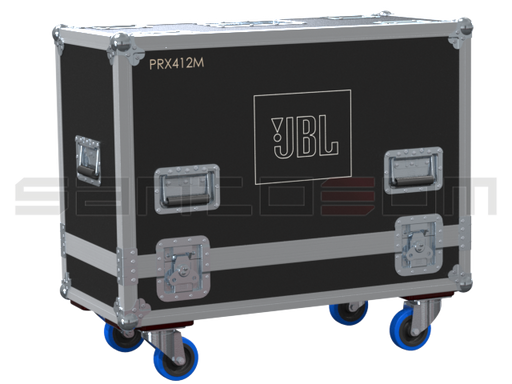 Santosom Cabinet Flight case PRO, 2x JBL PRX412M