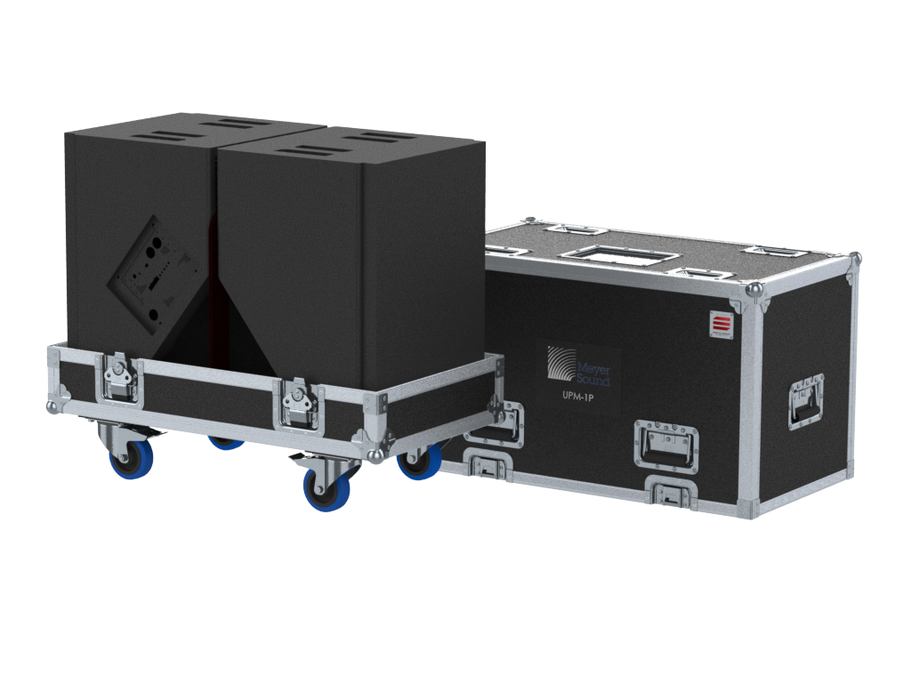 Santosom Cabinet Flight case PRO, 2x Meyer Sound UM-1P / UM-100P