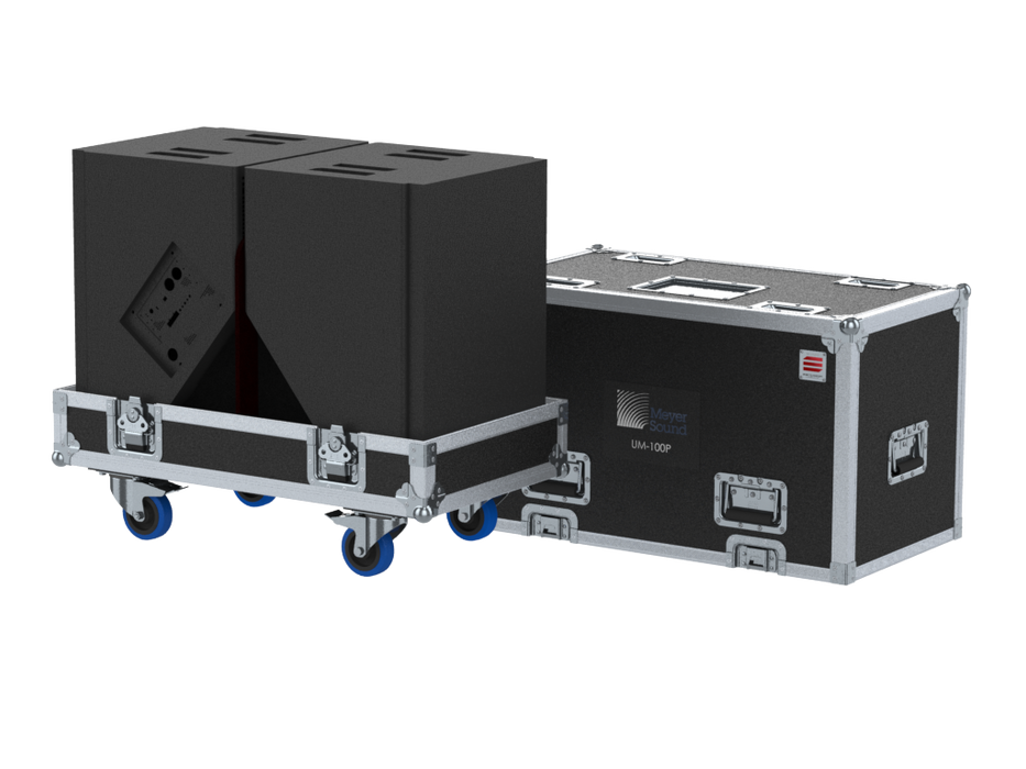 Santosom Cabinet Flight case PRO, 2x Meyer Sound UM-1P / UM-100P