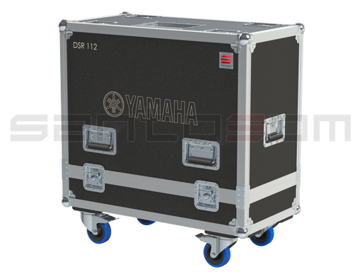 Santosom Cabinet Flight case PRO, 2x Yamaha DSR112