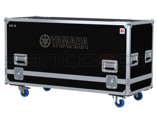 Santosom Cabinet Flight case PRO, 2x Yamaha DXS 18