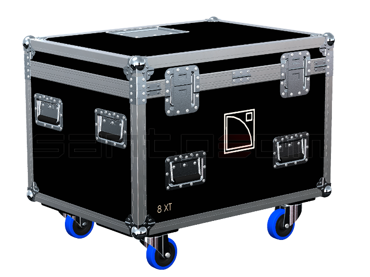 Santosom Cabinet Flight case PRO, 4x L-Acoustics 8XT + Access.