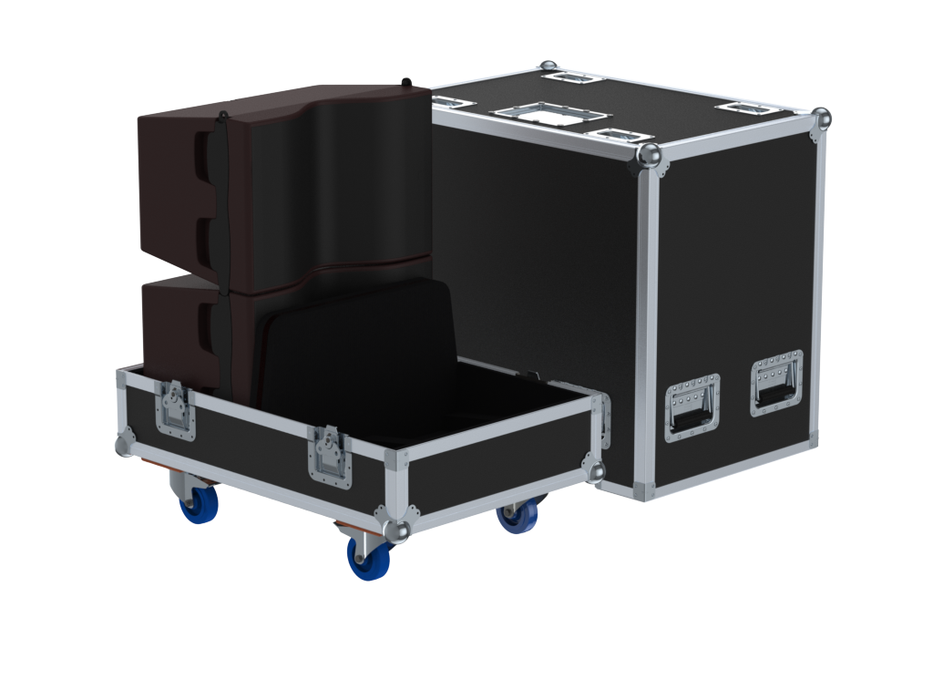 SANTOSOM Cabinet Flight case PRO, 10x L-Acoustics KIVA/ 4x KILO