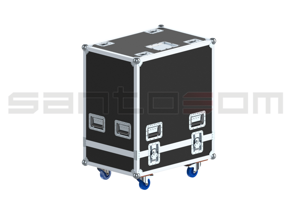SANTOSOM Cabinet Flight case PRO, 10x L-Acoustics KIVA/ 4x KILO