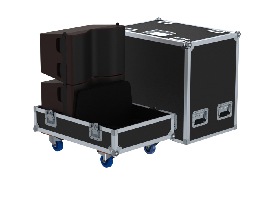 SANTOSOM Cabinet Flight case PRO, 10x L-Acoustics KIVA/ 4x KILO