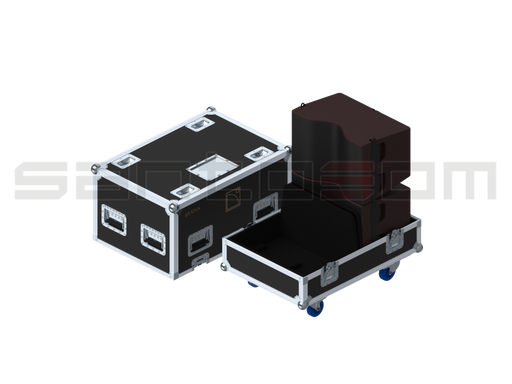 Santosom Cabinet Flight case PRO, L-Acoustics 6x KIVA or 2 KILO + 2 KIVA