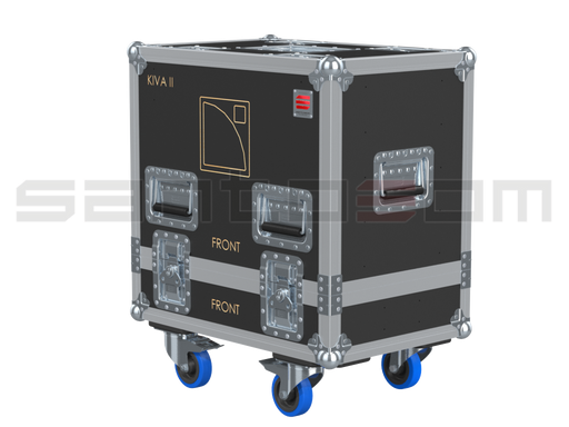 Santosom Cabinet Flight case PRO, 3x L-Acoustics KIVA II