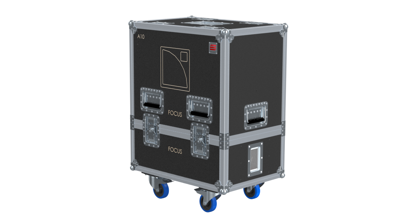 Santosom Cabinet Flight case PRO, 2x L-Acoustics A10