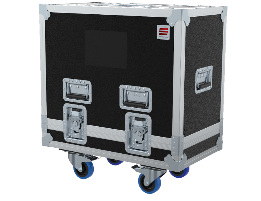 Santosom Cabinet Flight Case PRO, 2x Martin Audio XP12