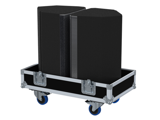 Santosom Cabinet Flight Case, 2x LD Systems Stinger 12 G3