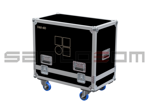 Santosom Cabinet Flight case, 2x D&B 400