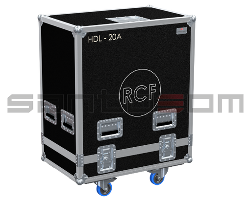 Santosom Cabinet Flight case PRO, 3x RCF HDL 20A