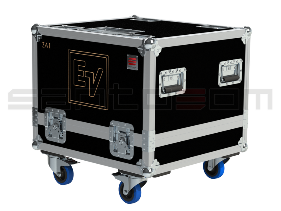 Santosom Cabinet Flight Case 4x Electro-Voice ZA1
