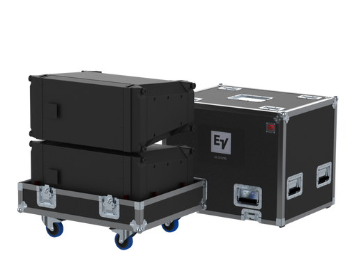 Santosom Cabinet Flight case, 2x Electro-Voice X1-212/90