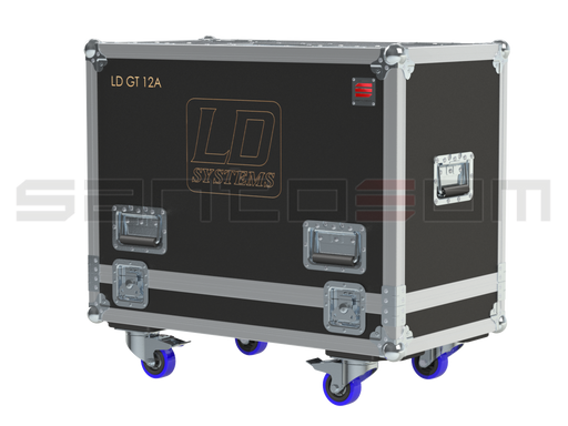 Santosom Cabinet Flight Case, 2x LD System GT12A