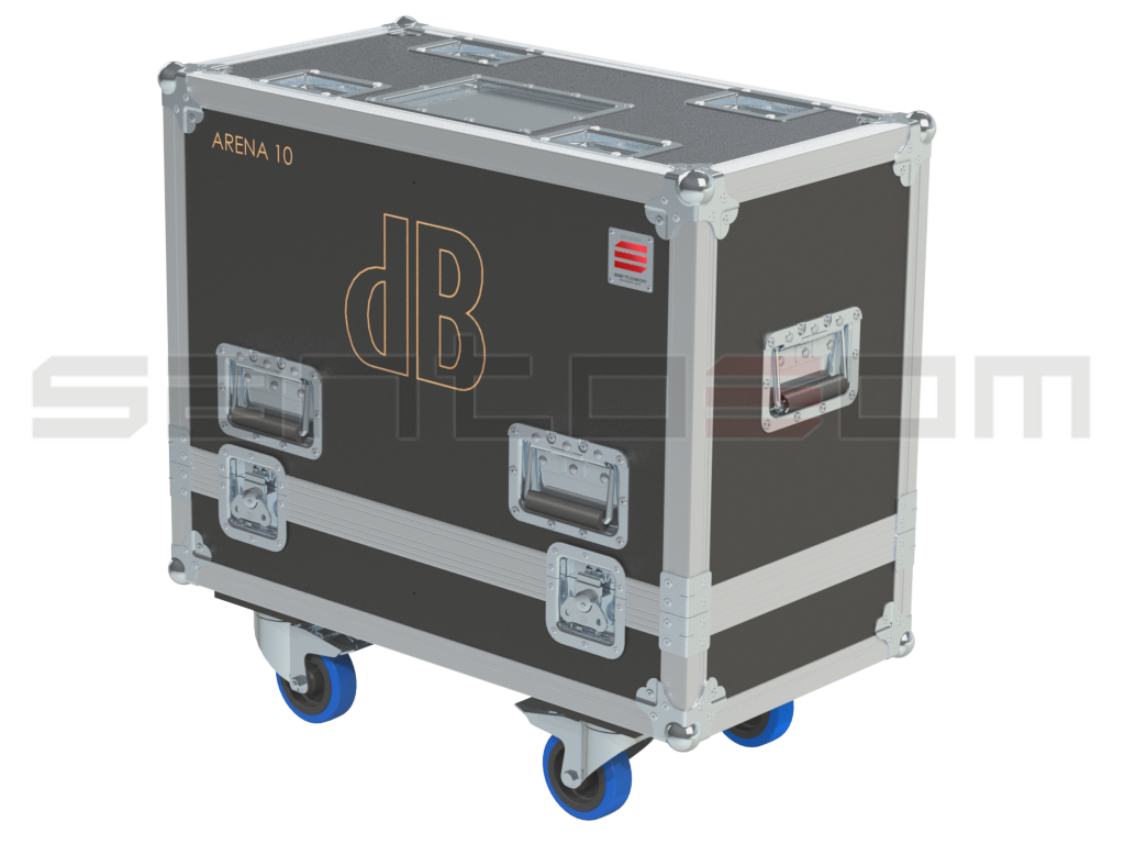 Santosom Cabinet Flight case, 2x DB Arena 10