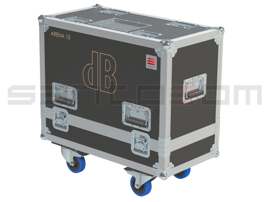 Santosom Cabinet Flight case, 2x DB Arena 10