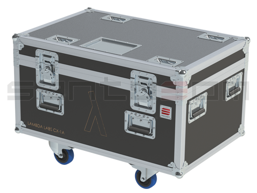 Santosom Cabinet Flight Case PRO, 4x Lambda Labs CX-1A + Access.