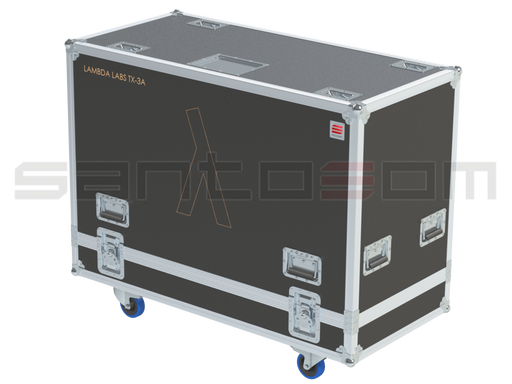 Santosom Cabinet Flight Case PRO, 2x Lambda Labs TX-3A + access.