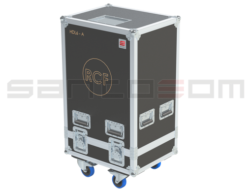 Santosom Cabinet Flight case PRO, 4x Top Line Array RCF HDL 6-A / 26-A