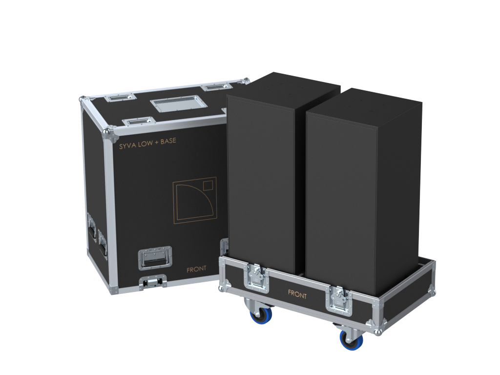 Santosom Cabinet Flight case PRO, L-Acoustics 2x SYVA Low + Base
