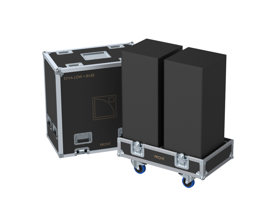Santosom Cabinet Flight case PRO, L-Acoustics 2x SYVA Low + Base
