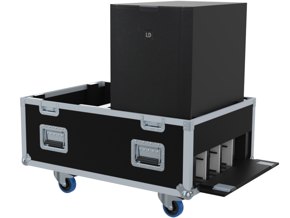 SANTOSOM Cabinet Flight case PRO, 2x LD System MAUI® 44 G2