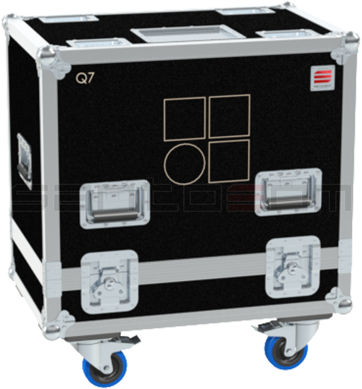 Santosom Cabinet Flight case PRO, 2 D&B Q7