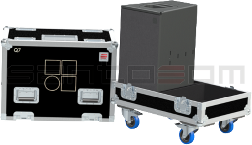 Santosom Cabinet Flight case PRO, 2 D&B Q7