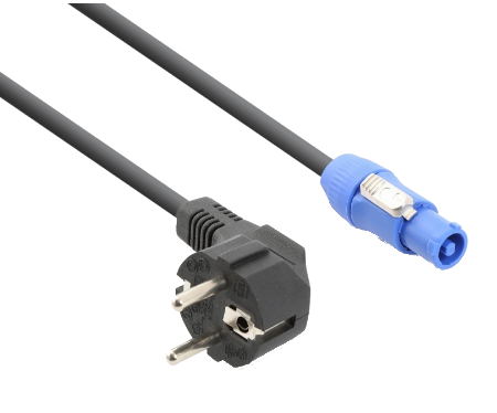 Adam Hall   1,5m Cable Schuko / Powercon