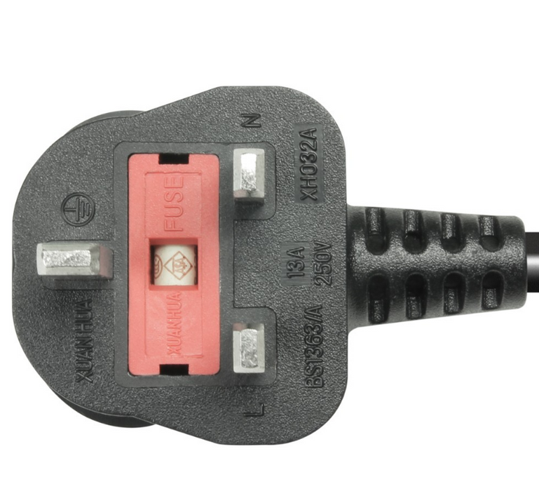 Adam Hall   3m Cable (UK) Connector / IEC C13