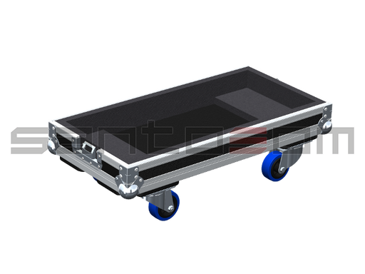 Santosom Backline Flight Case, Fender Hot Rod DeVille 212