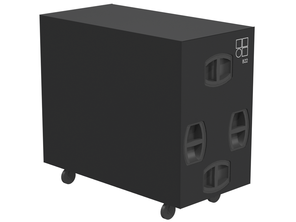 SANTOSOM NYLON-BAG PRO COVER, d&b audiotechnik B22