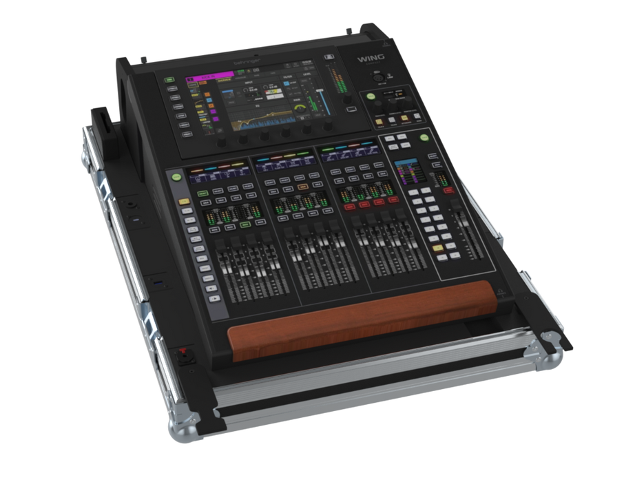 SANTOSOM MIXER Flight case PRO, Behringer Wing Compact, DogHouse