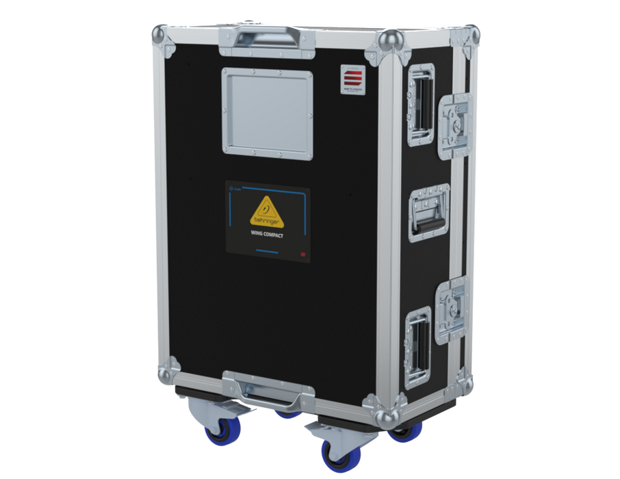 SANTOSOM MIXER Flight case PRO, Behringer Wing Compact, DogHouse
