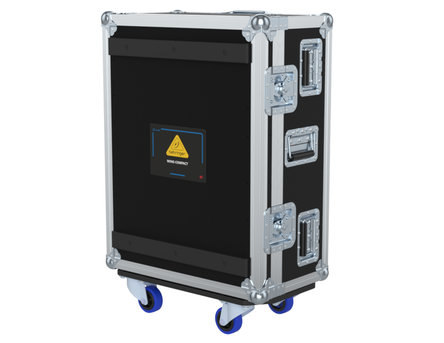 SANTOSOM MIXER Flight case PRO, Behringer Wing Compact, DogHouse