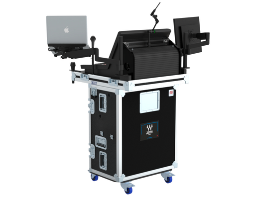 SANTOSOM MIXER Flight case PRO-2, Waves LV1 Classic