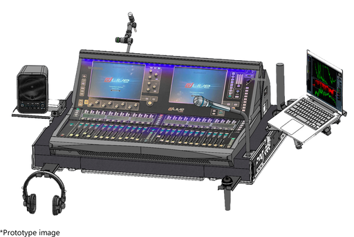 Santosom Mixer Flight case PRO-3, Allen & Heath C3500