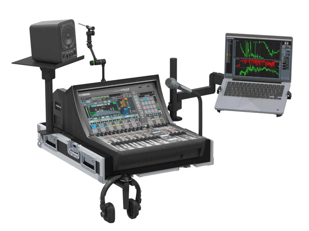 Santosom MIXER Flight case PRO-3, Yamaha DM7 compact