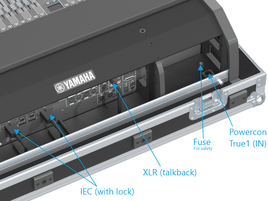 Santosom MIXER Flight case PRO-31, Yamaha DM7-EX