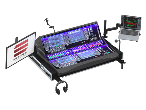 SANTOSOM MIXER Flight case PRO-32, Allen & Heath DLive S5000