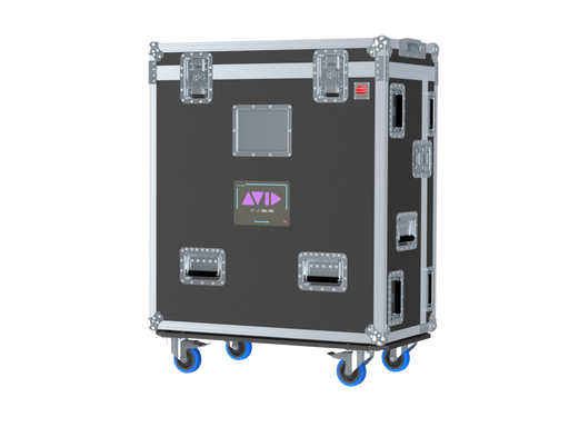 SANTOSOM MIXER Flight case PRO-32, AVID S6L-16C Control Surface