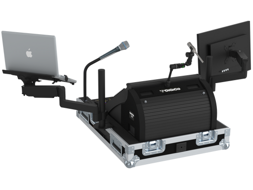 SANTOSOM MIXER Flight case PRO-3, DiGiCo Quantum 112